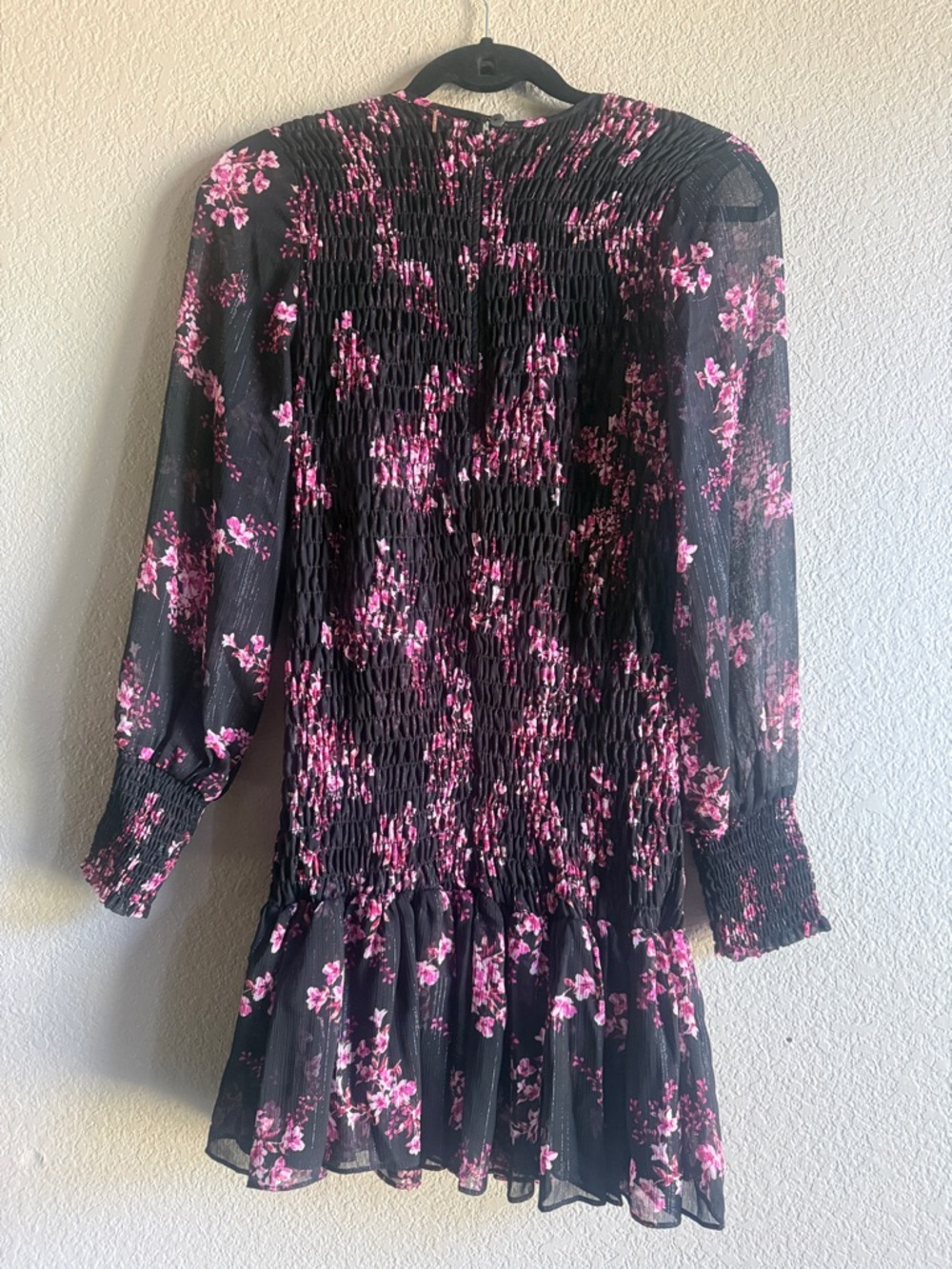 MISA Los Angeles Roisin Floral Satin Mini Dress - Picture 8 of 8